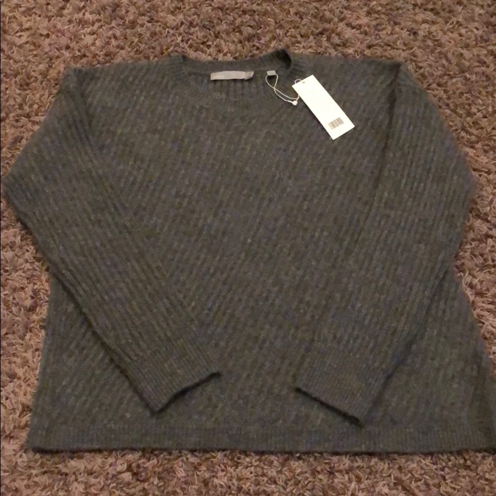 BNWT VINCE wool blend ribbed sweater